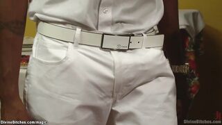Cuckold suck bbcs for his big tit fiance