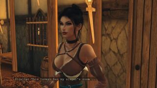 Sims four. The Witcher Parody. Part one - Succubus trap