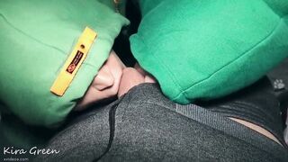 Girls into hoodies sucking off dick - head, sucking off nuts, doggy,