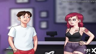 SummertimeSaga - Lover Secretly Invited To Her Home E1 #