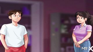 SummertimeSaga - Lover Secretly Invited To Her Home E1 #
