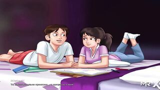 SummertimeSaga - Lover Secretly Invited To Her Home E1 #