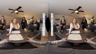 Sensual America - Bombshell co-workers, Jamie Michelle, Kayley Gunner, and