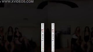 Sensual America - Bombshell co-workers, Jamie Michelle, Kayley Gunner, and