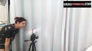 I love being behind the camera filming and directing a