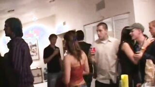 sexy Blonde love Cock 3 Way Freshman Fantasy