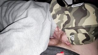 Stranger recognizes me from pornhub, he's Goddess so I suck his penis, he finger fucked my snatch