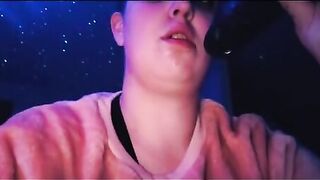 Sucking Off my Triple Penis Sex Toy & big black cock