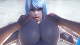 Sexual anime taking dick