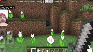 Minecraft Gameplay / mining coal and getting food To survive // WITH FACECAM