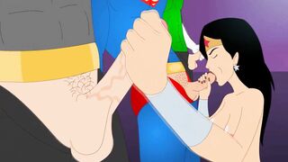 Justice League Pounds Wonder Woman Hentai