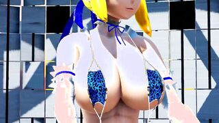 【MMD R-19 year old SEX DANCE】HOT LOVELY ASS SWEET LONG BOOTY SENSUAL EXTREME SEX 激しいセックス [MMD]