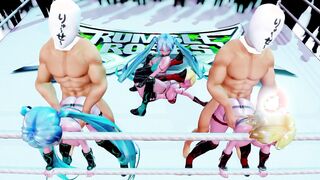 【MMD R-teenie SEX DANCE】TASTY BEAUTY BUTT SWEET SATISFACTION INSANE PERVERSE PLOWED ホットお尻 [MMD]