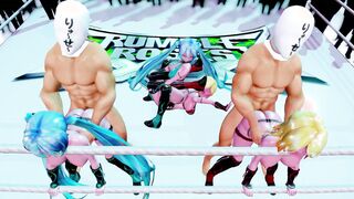 【MMD R-teenie SEX DANCE】TASTY BEAUTY BUTT SWEET SATISFACTION INSANE PERVERSE PLOWED ホットお尻 [MMD]