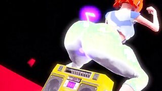【MMD R-barely legal SEX DANCE】HOT YUMMY ASS LONG PERVERSE BUTT SWEET SATISFACTION ホットお尻 [MMD]