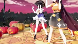 【MMD R-18 yo SEX DANCE】HOT INSANE SEX HUGE LOVELY BUTT SWEET INSANE SATISFACTION 激しいセックス [MMD]