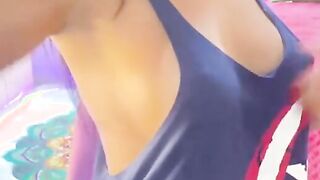 Beauty dark haired after gym shorts fuck waddling liking liters