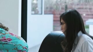 Beauty lesbo making out - Lesbian tongue making out