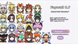 Fap Wall 0.7 [Christmas PornPlay Star Wars Parody] Ep.one Ahsoka Tano anal three alien monster dick