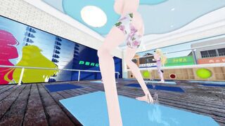 【MMD R-19 year old SEX DANCE】SWEET BUTT BANGED HOT EXTREME SEX SWEET SATISFACTION ハードセックス [MMD]