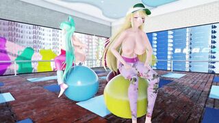 【MMD R-19 year old SEX DANCE】SWEET BUTT BANGED HOT EXTREME SEX SWEET SATISFACTION ハードセックス [MMD]