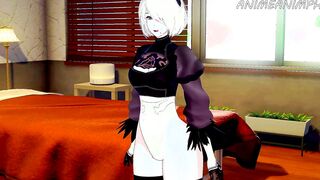 2B NIER AUTOMATA CARTOON 3D UNCENSORED