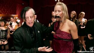 Super Sexy slaves asses screwed at party
