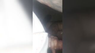 Hotwife Sunshyne blows Texas's bwc public abandoned house and takes facial!