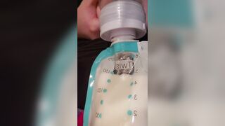 Pumping full titted - part two