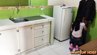 My sister-into-law and I part1: while I'm cooking my sister-into-law