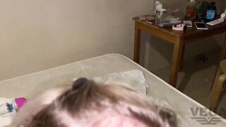 Lusty Stepsister jump on Brother Penis until Cum