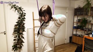 cunt with mouth into Socks & Sweaterdress suffering into crotch rope - Xmas One Of A Kind