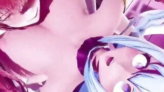 【MMD R-19 year old SEX DANCE】FUTA HOT PERVERSE BUTT SWEET INSANE FUCKING LOVELY BOOTY 激しいセックス [MMD]