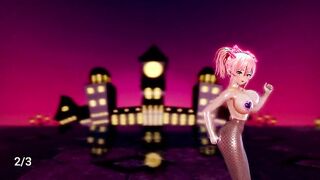 【MMD R-19 year old SEX DANCE】SWEET CUTIE BUTT PERVERSE BUNNY SWEET BOOTY おいしいお尻 [MMD]