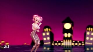 【MMD R-19 year old SEX DANCE】SWEET CUTIE BUTT PERVERSE BUNNY SWEET BOOTY おいしいお尻 [MMD]