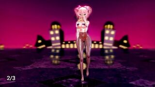 【MMD R-19 year old SEX DANCE】SWEET CUTIE BUTT PERVERSE BUNNY SWEET BOOTY おいしいお尻 [MMD]