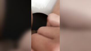 Pee while I masturbate and squirting at the end