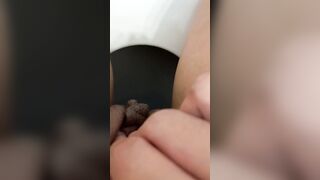 Pee while I masturbate and squirting at the end