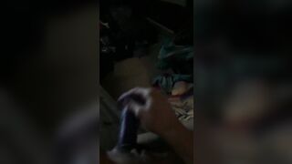 Fucking myself with toy squirting