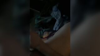 Fucking myself with toy squirting