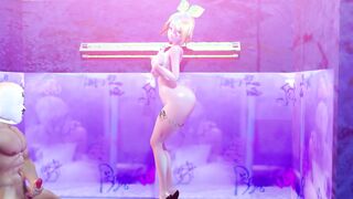 【MMD R-teens SEX DANCE】TASTY LONG BUTT CUTIE SWEET SATISFACTION EXTREME PERVERSE BANGED! おいしいお尻 [MMD]