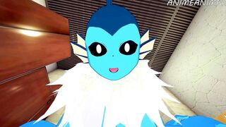 POKEMON VAPOREON ANIME