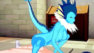 POKEMON VAPOREON ANIME