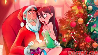Christmas at the Sensual Home! A christmas group sex!