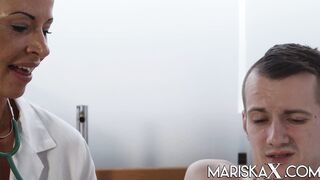 MARISKAX Goddess milf Dacada gets spit roasted