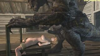 DOA5 females getting banged! rough by ugly monsters 3D Porn