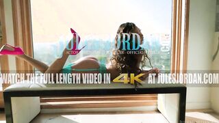 JulesJordan.com - Small Size Queen Vina Sky Takes King Of