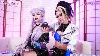 Sex Party with K/DA girls by Octokuro