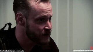 Cop anal banged! tied informant milf