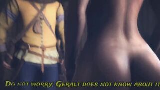 Witcher Porn Triss Merigold turned inside a whore - Anna